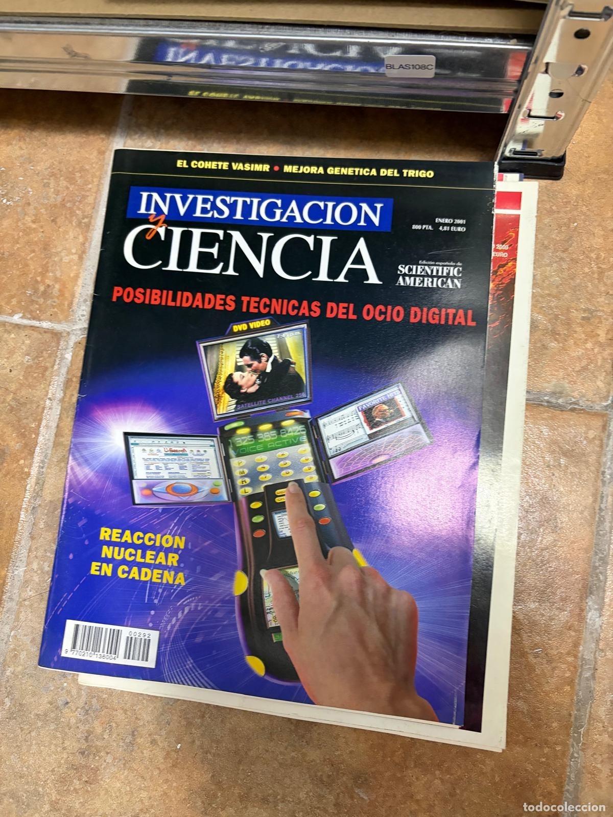 Sammeln von Zeitschriften und Zeitungen: BLAS108C Posibilidades t&eacute;cnicas del ocio digital enero 2001 REVISTA