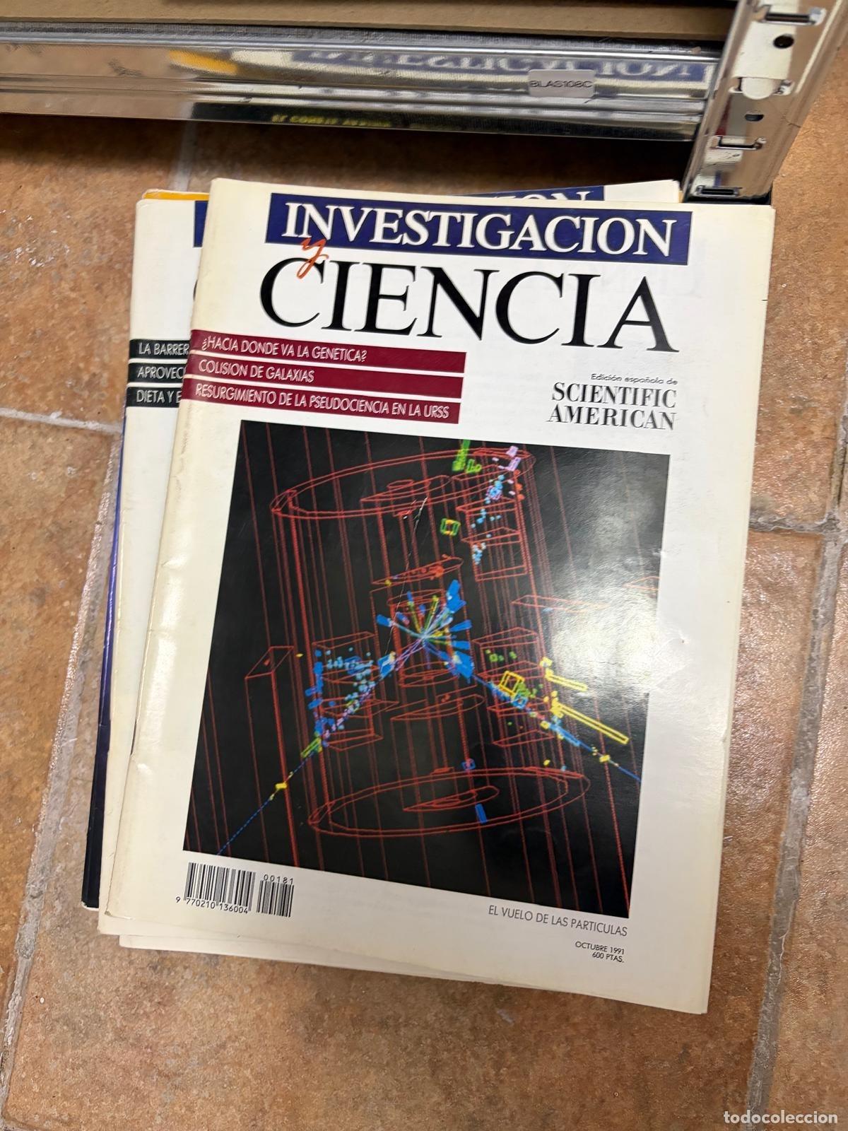 Collectionnisme de Revues et Journaux: BLAS108C Investigaci&oacute;n y Ciencia El vuelo de las part&iacute;culas octubre 1993 REVISTA