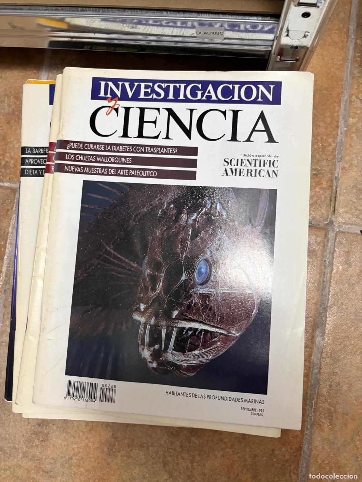 Collectionnisme de Revues et Journaux: BLAS108C Habitantes de las profundidades marinas septiembre 1995 REVISTA