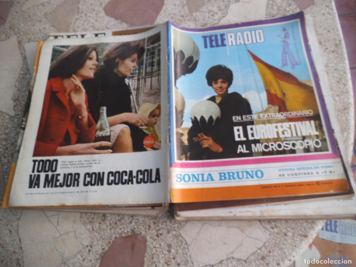 Collection Magazines and Newspapers: tele radio, n&ordm; 588, 1969, eurovision y salome, sonia bruno y pirri, h&ordf; breve de trece festivales