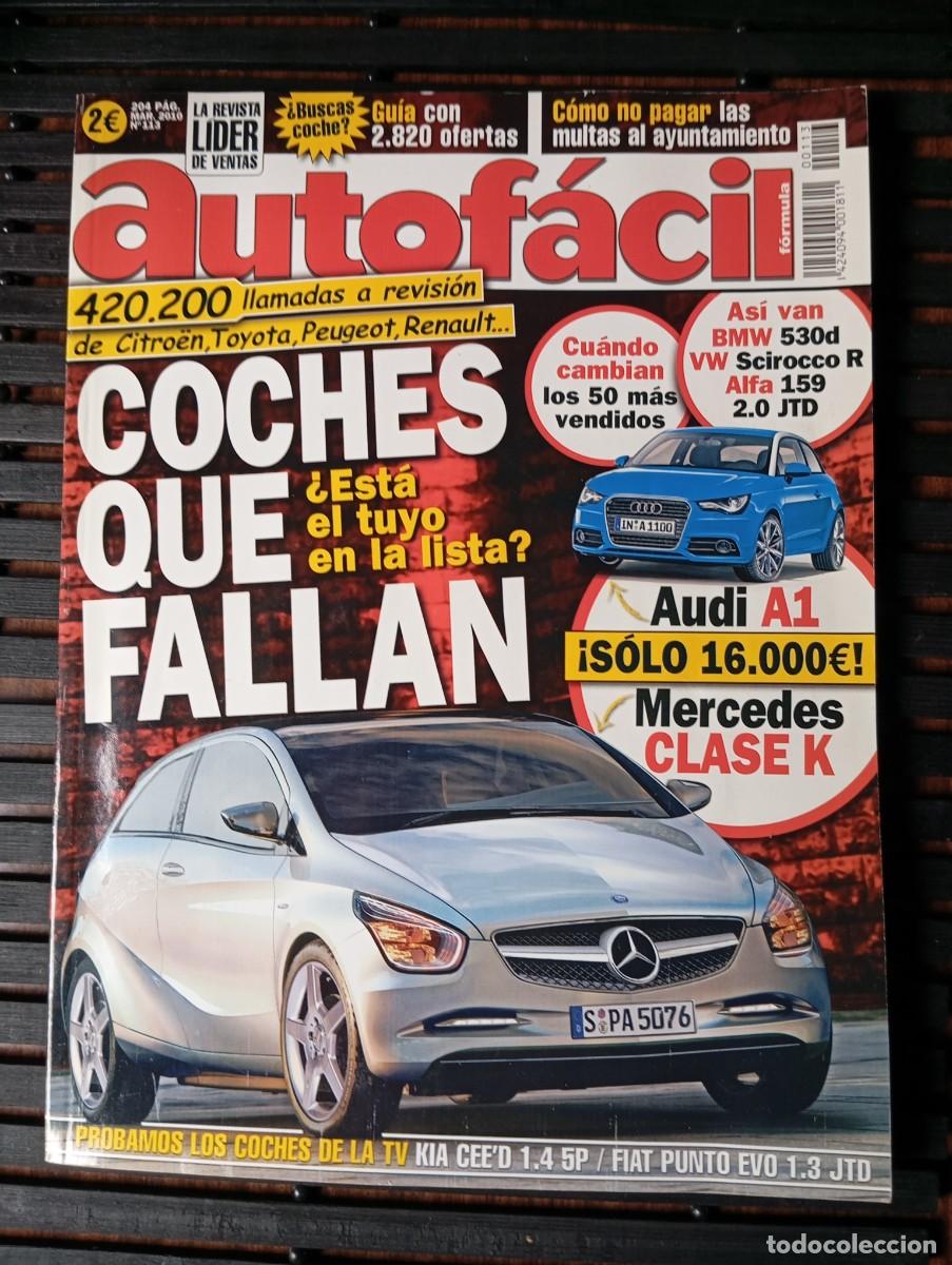 Collectionnisme de Revues et Journaux: Revista Autof&aacute;cil No113 Marzo 2010