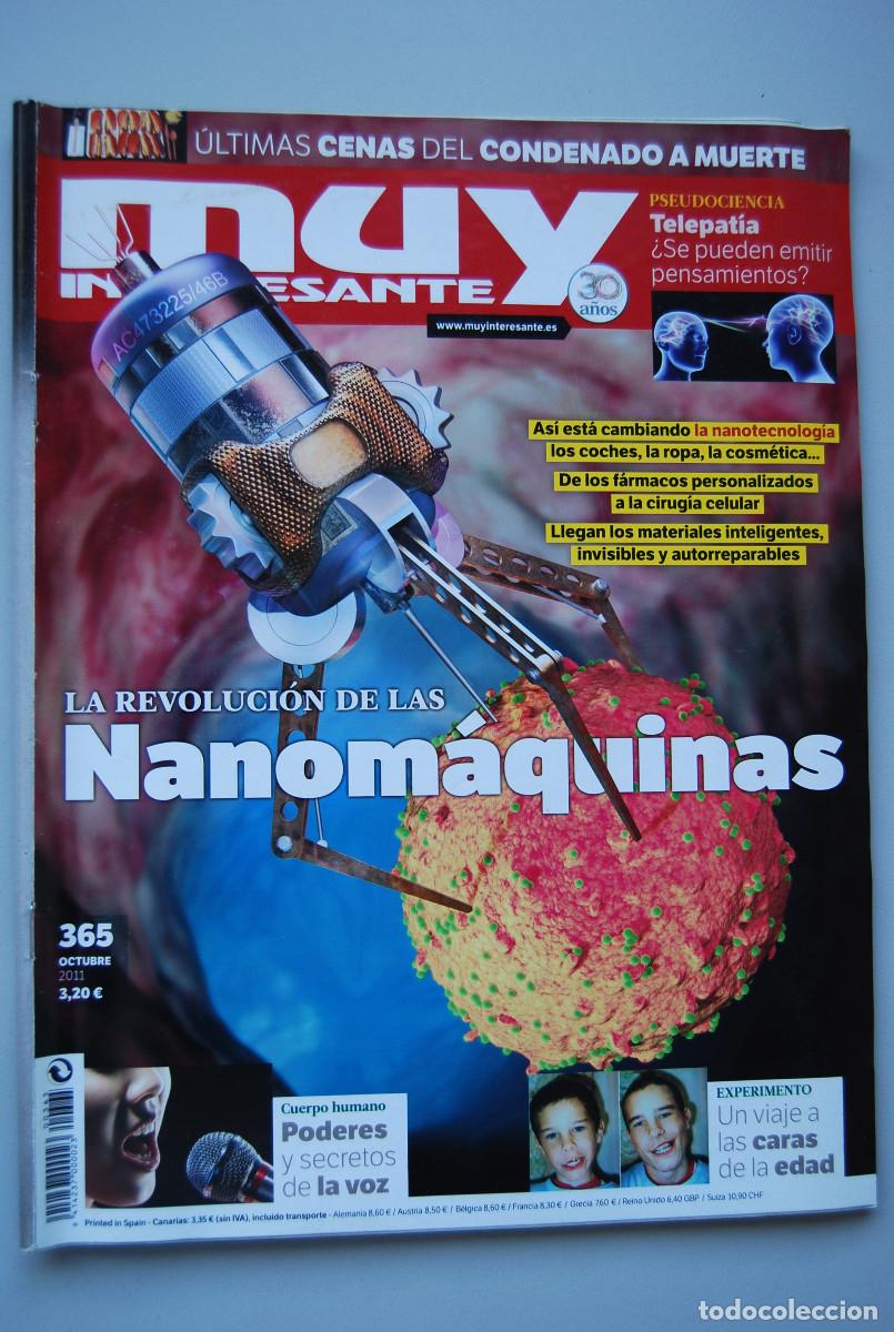 Collection Magazines and Newspapers: MUY INTERESANTE.NUM.365-2011 : NANOMAQUINAS-ULTIMAS CENAS-CARAS DE LA VERDAD-PODERES DE LA VOZ