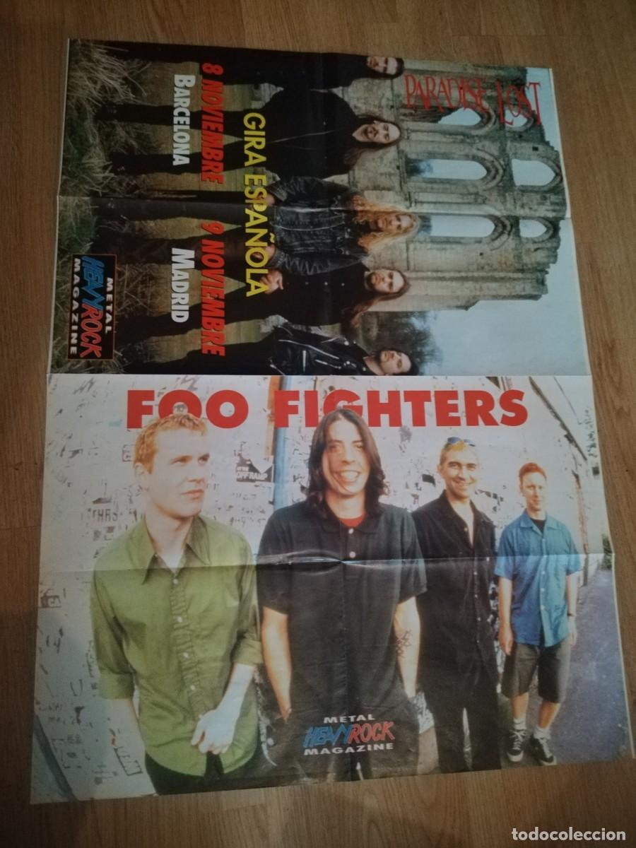 Coleccionismo de revistas y peri&oacute;dicos: Metal heavy rock magazine- paradise lost, foo fighters