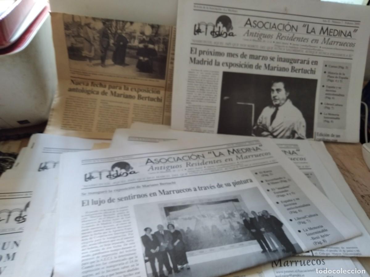 Coleccionismo de revistas y peri&oacute;dicos: LOTE DE 14 N&ordm; ASOCIACION LA MEDINA ANTIGUO RESIDENTES EN MARRUECOS