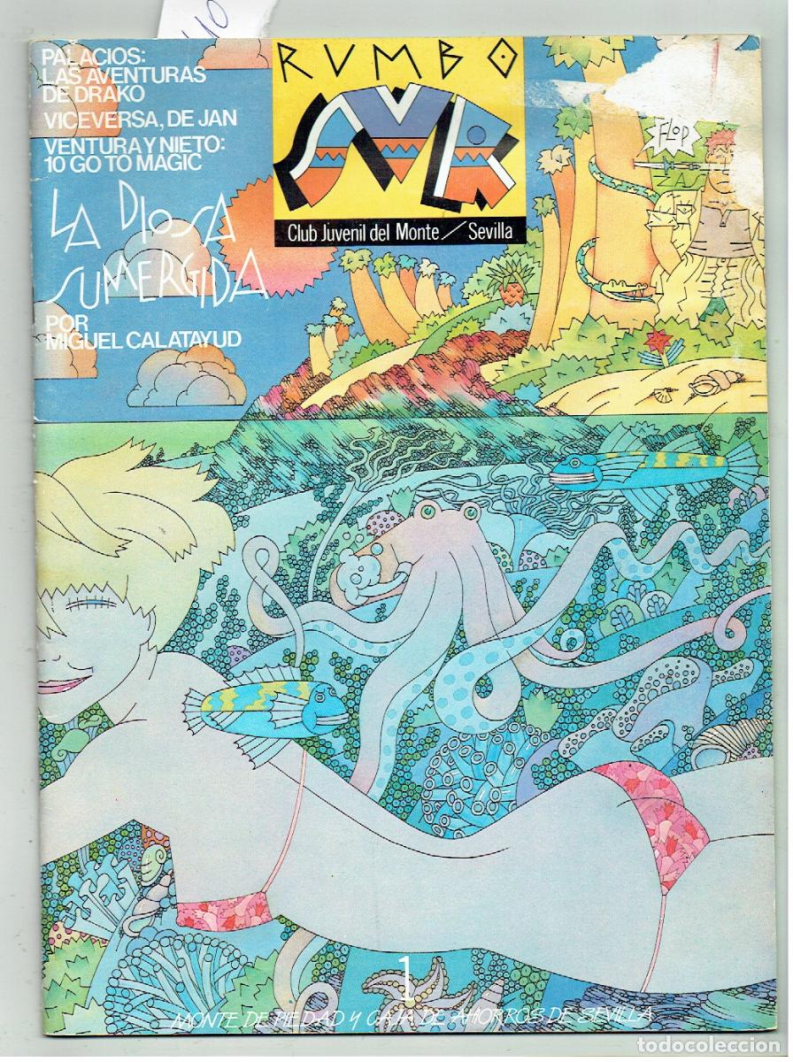 Coleccionismo de revistas y peri&oacute;dicos: RUMBO SUR. CLUB JUVENIL EL MONTE. N&ordm; 1. PALACIO / VICEVERSA /. NVBRE, 1984.(P/B4 RUM)