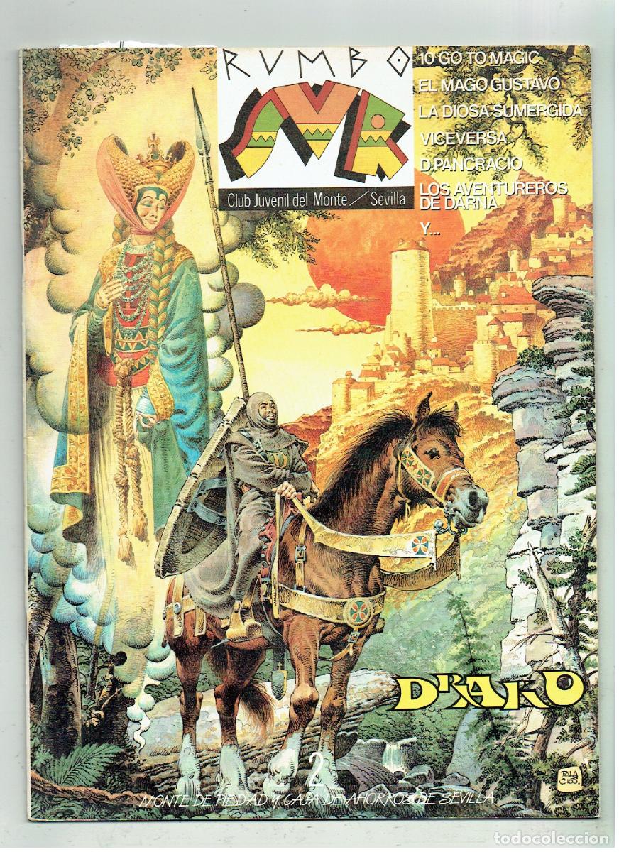 Collezionismo di Riviste e Giornali: RUMBO SUR. CLUB JUVENIL EL MONTE. N&ordm; 2. DRAKO DE GADES/ VICEVERSA / RIO TINTO. MARZO 1985.(C/10 RUM)