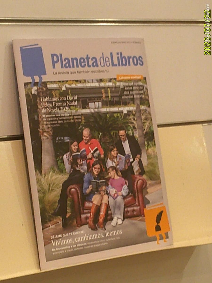 Sammeln von Zeitschriften und Zeitungen: REVISTA PLANETA DE LIBROS N&ordm; 8 DAVID UCLES PREMIO NADAL DE NOVELA 2026