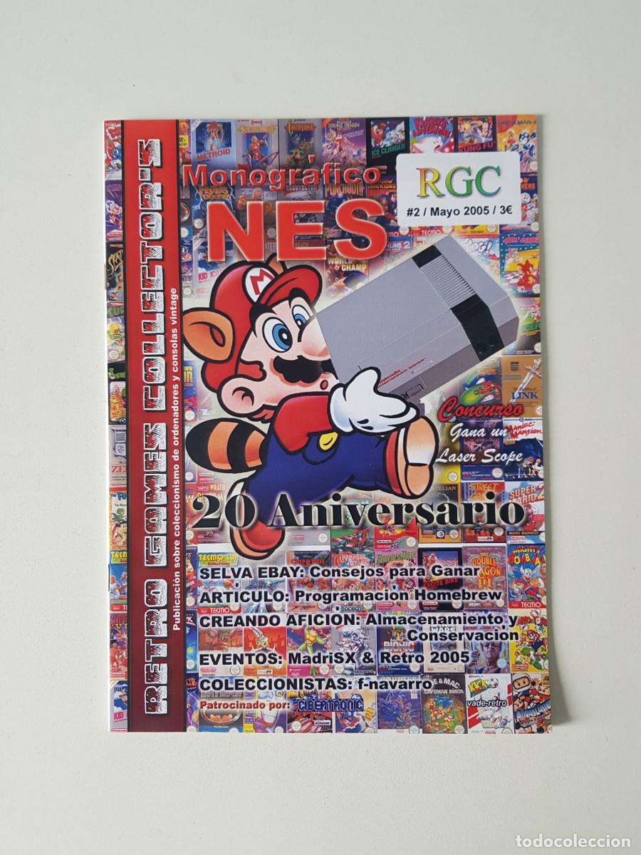 Collectionnisme de Revues et Journaux: Retro Games Collectors n&uacute;mero 2 mayo 2005 especial 20 aniversario Nintendo NES videojuegos retro