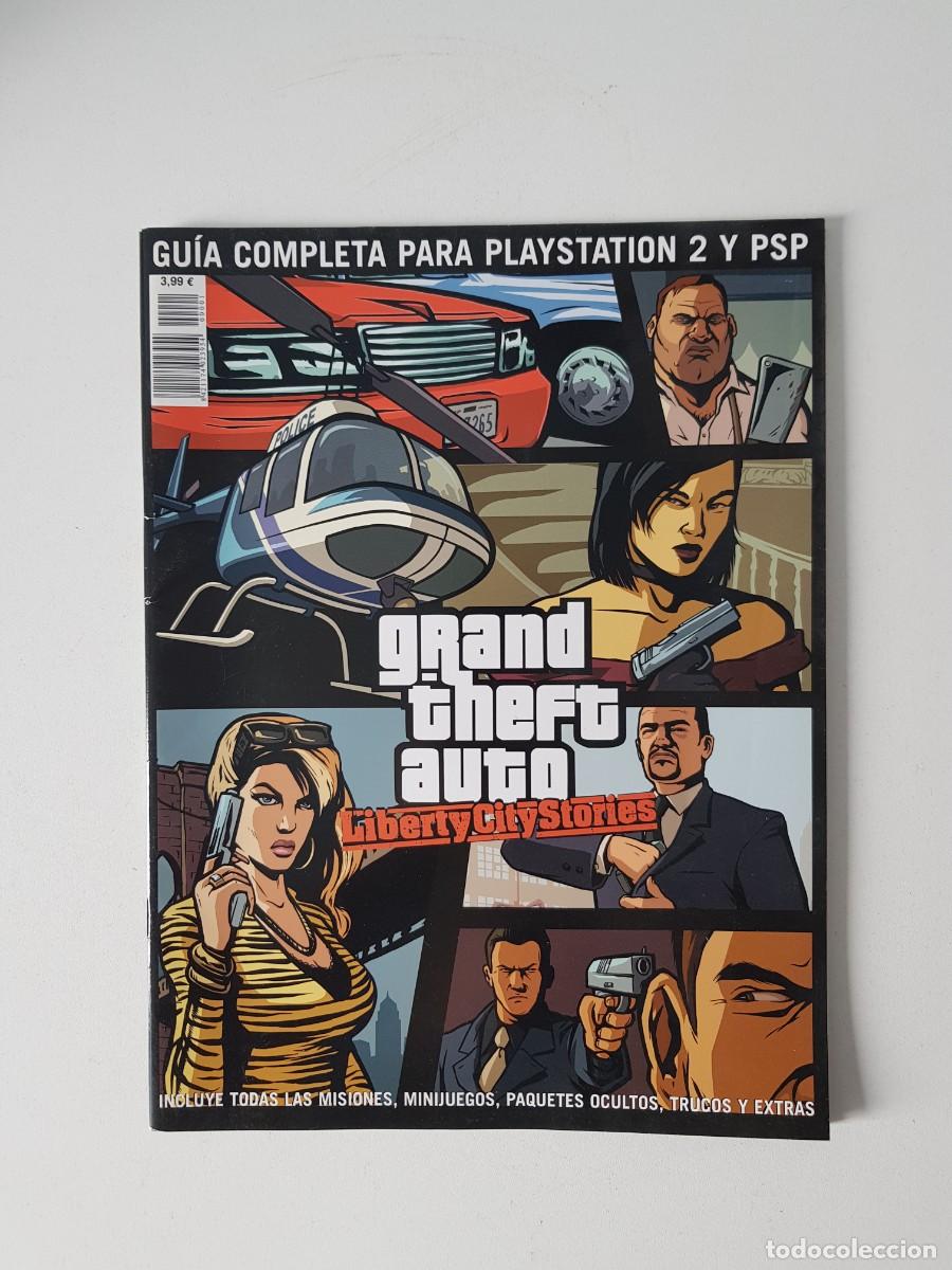 Colecionismo de Revistas e Jornais: Gu&iacute;a completa Grand Theft Auto GTA Liberty City Stories PlayStation 2 PSP trucos misiones