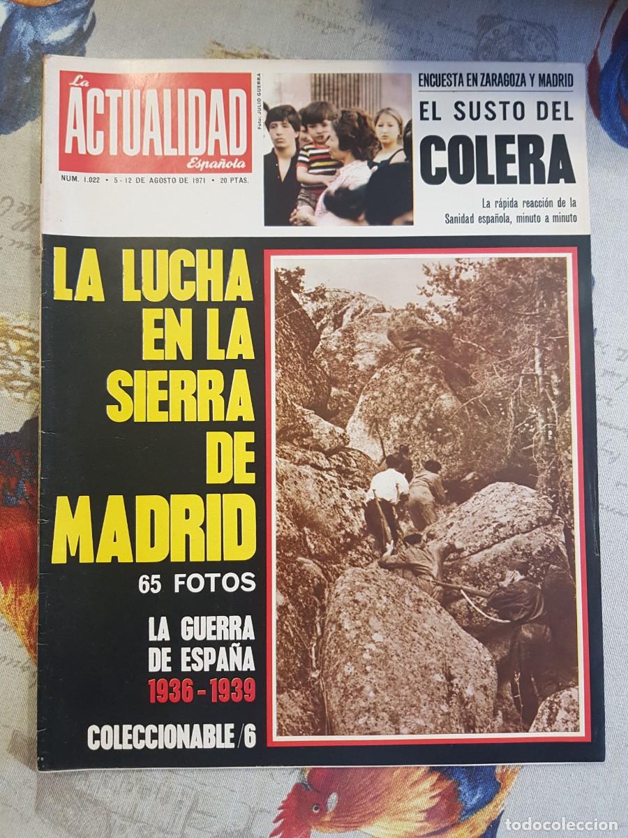 Collezionismo di Riviste e Giornali: Lote 12 revistas La Actualidad Espa&ntilde;ola Guerra Civil 1936 1939 coleccionable 1971 1972