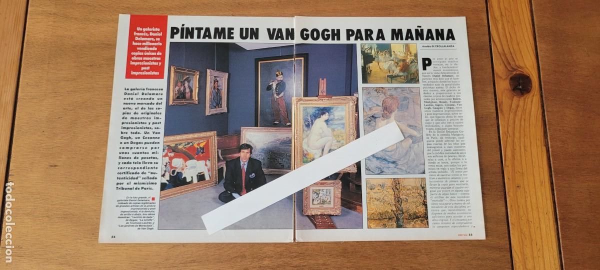 Coleccionismo de revistas y peri&oacute;dicos: RETAL 1993: PINTURA, COPIAS DE ORIGINALES DE OBRAS DE ARTE. GALER&Iacute;A DANIEL DELAMARE.