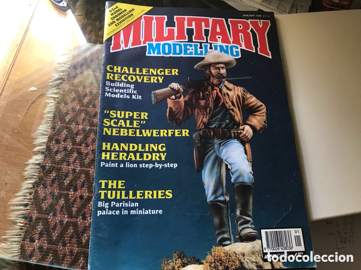 Coleccionismo de revistas y peri&oacute;dicos: Military modelling january 1993