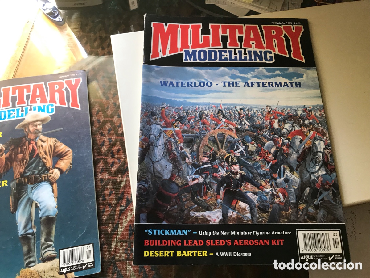 Coleccionismo de revistas y peri&oacute;dicos: Military Modelling february 1993. Waterloo. The Aftermath