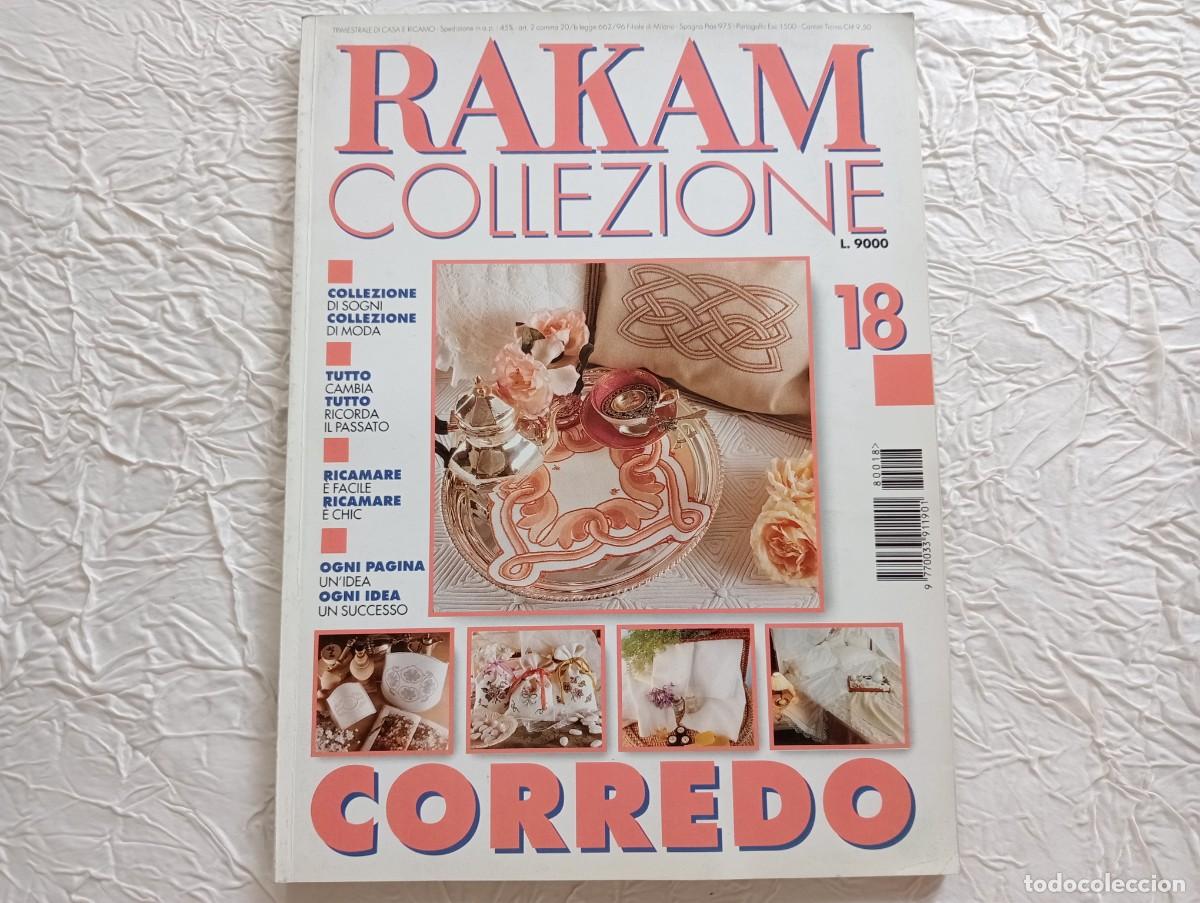 Coleccionismo de revistas y peri&oacute;dicos: RAKAM COLLEZIONE n.&ordm; 18 &ndash; Marzo 1998 &ndash; Revista italiana de bordado y decoraci&oacute;n