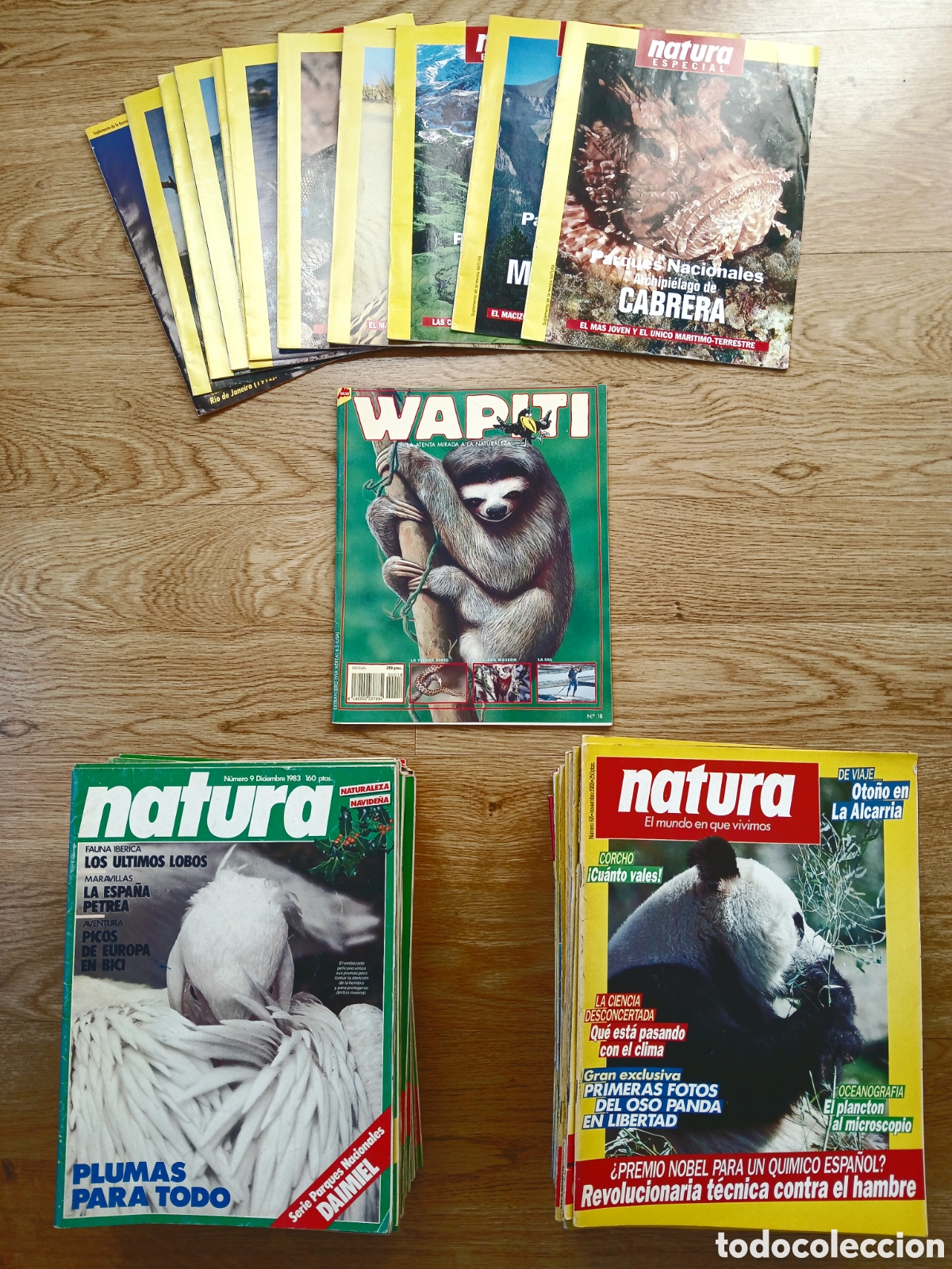 Collection Magazines and Newspapers: Gran colecci&oacute;n revista NATURA 1983-1992