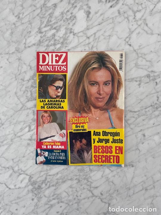Collectionnisme de Revues et Journaux: DIEZ MINUTOS 1996 ANA OBREGON, CAROLINA, FLORINDA CHICO, JESUS VAZQUEZ, RAFFAELLA CARRA, MARIA REYES