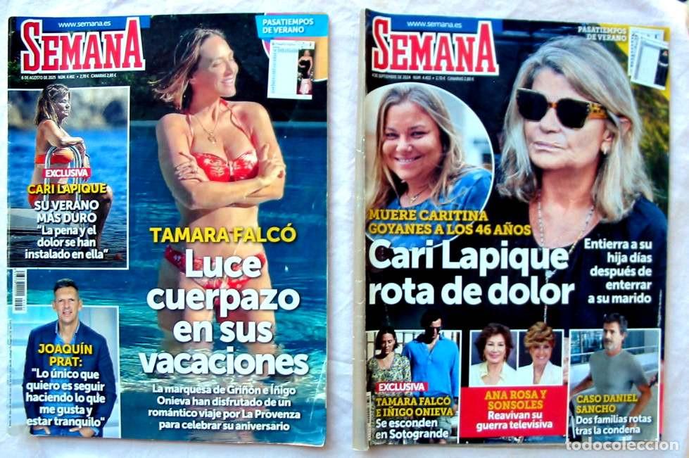 Coleccionismo de revistas y peri&oacute;dicos: LOTE 4 REVISTAS SEMANA A&Ntilde;OS 2024 Y 2025 - VER FOTOS Y DESCRIPCI&Oacute;N