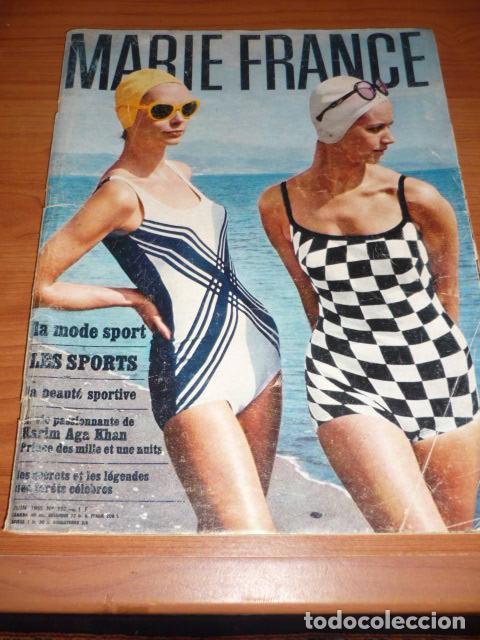 Coleccionismo de revistas y peri&oacute;dicos: REVISTA FRANCESA MARIE FRANCE N&ordm; 112 - JUNIO 1955 - MODE SPORT, 252 PAGINAS (VER FOTO SUMARIO)