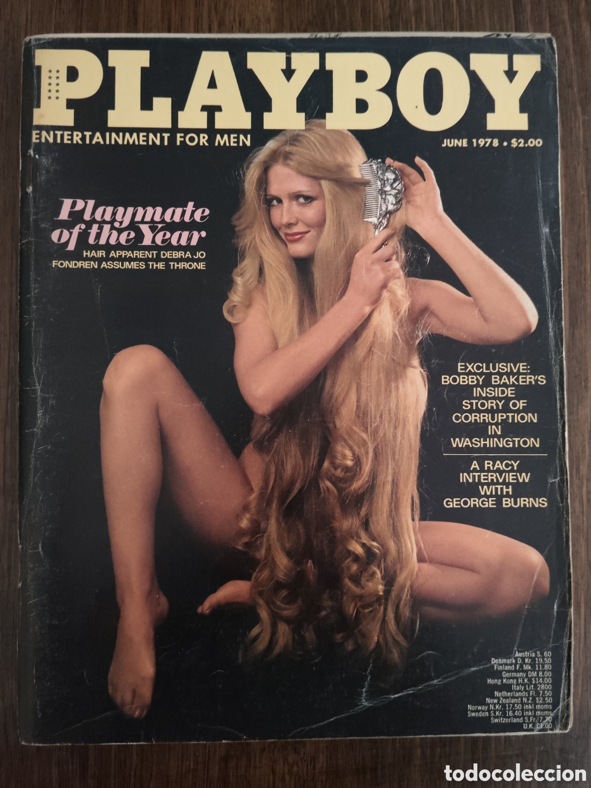 Collection Magazines and Newspapers: PLAYBOY USA JUNE 1978 DEBRA JO FONDREN COVER GAIL STANTON PLAYMATE