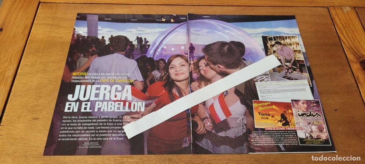Collection Magazines and Newspapers: CLIPPING 2008: FIESTAS PRIVADAS EN LOS PABELLONES DE LA EXPO DE ZARAGOZA // AGUA DE HELL&Iacute;N A MURCIA