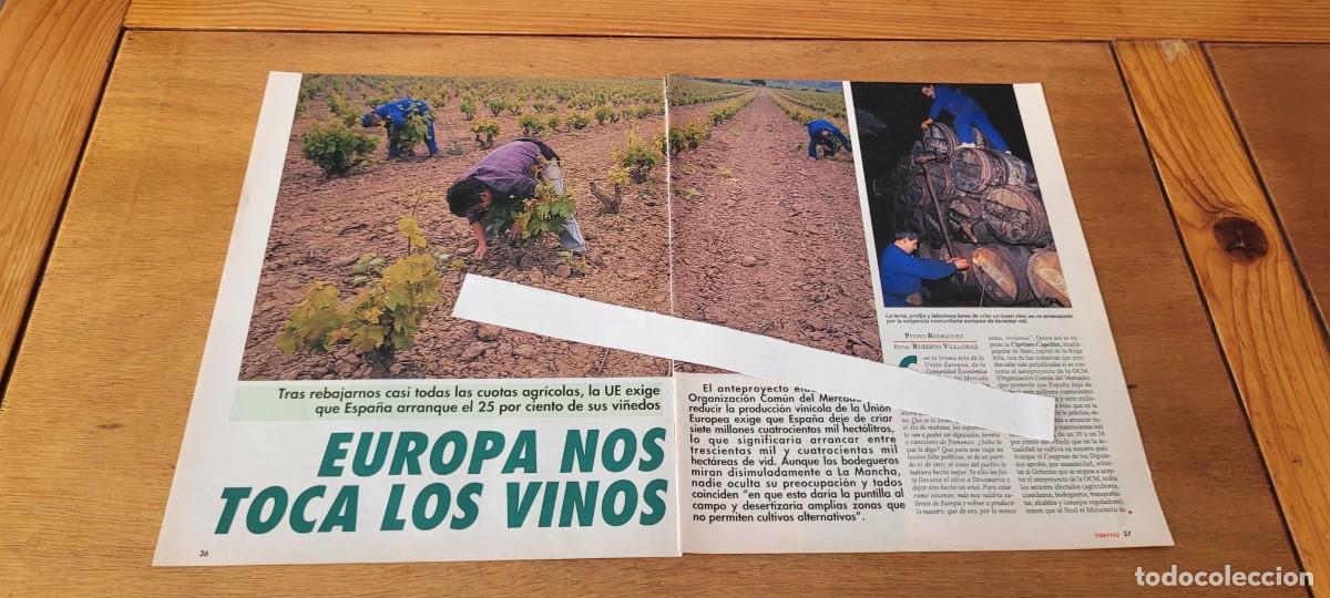 Coleccionismo de revistas y peri&oacute;dicos: RETAL 1994 EUROPA Y VINO ESPA&Ntilde;OL. ALCALDE DE HARO, LA RIOJA. BODEGAS F&Eacute;LIZ SALAS Y L&Oacute;PEZ DE HEREDIA.
