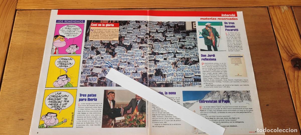 Coleccionismo de revistas y peri&oacute;dicos: CLIPPING 1994: DEPORTIVO DE LA CORU&Ntilde;A, SUPERDEPOR DE LENDOIRO, MUESTRA DE ADHESI&Oacute;N. PAVAROTTI. GABO.