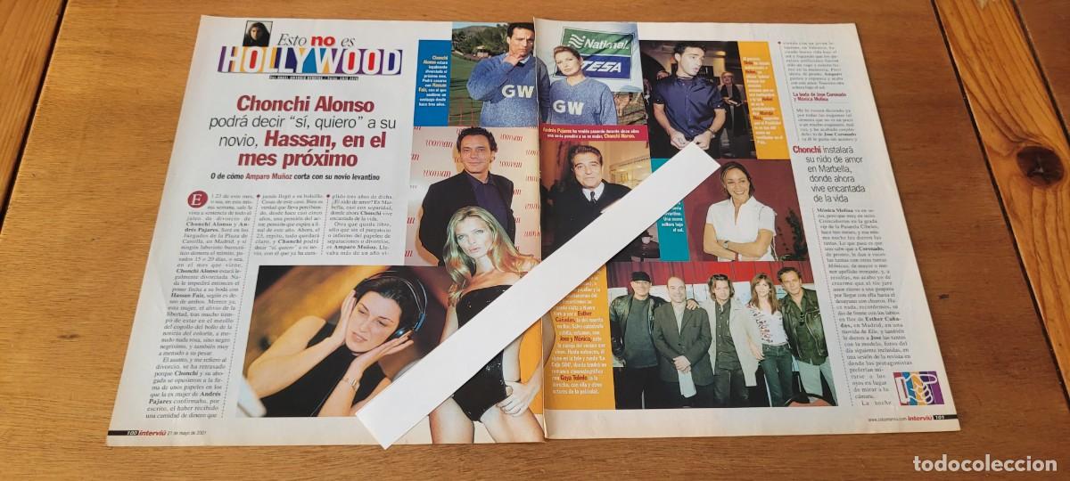 Coleccionismo de revistas y peri&oacute;dicos: CLIPPING 2001: JOS&Eacute; CORONADO. ESTHER CA&Ntilde;ADAS. AMPARO MU&Ntilde;OZ. GOYA TOLEDO. DINIO. PAJARES.