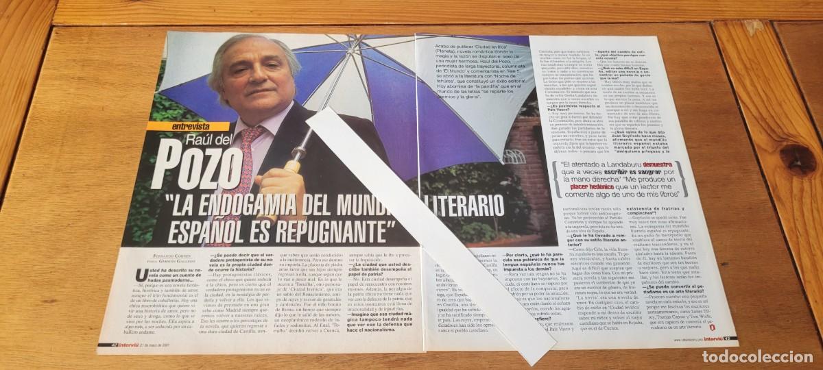 Coleccionismo de revistas y peri&oacute;dicos: CLIPPING 2001: RA&Uacute;L DEL POZO. ENTREVISTA.