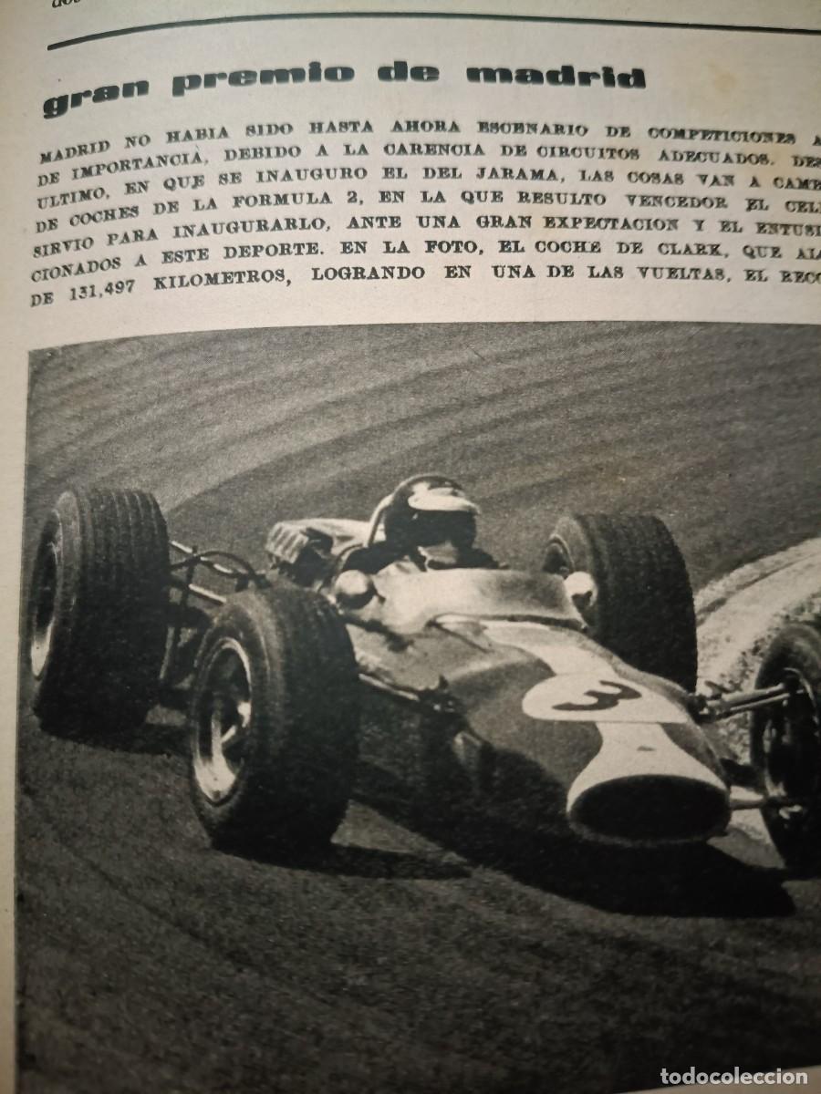 Coleccionismo de revistas y peri&oacute;dicos: INAUGURACI&Oacute;N DEL CIRCUITO DE JARAMA PARA CARRERAS DE FORMULA 1.. EXTRA&Iacute;DO DE REVISTA TRIUNFO, 1967