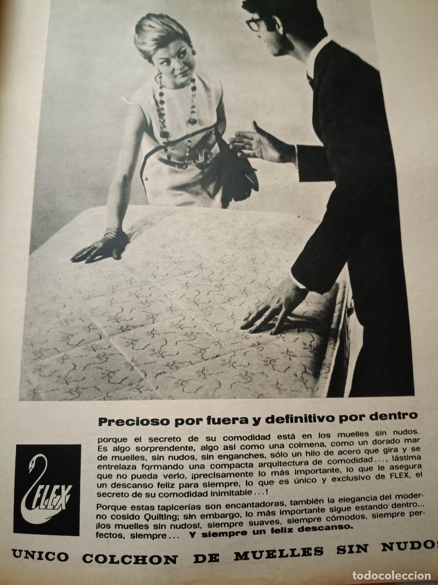 Collectionnisme de Revues et Journaux: PUBLICIDAD VINTAGE. AN&Uacute;NCIO DE COLCH&Oacute;N FLEX, 26X34 CM. 1967