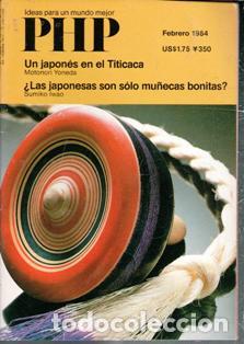 Coleccionismo de revistas y peri&oacute;dicos: PHP. Ideas para un mundo mejor. Febrero 1984