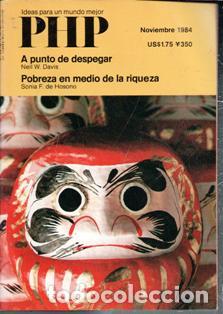 Coleccionismo de revistas y peri&oacute;dicos: PHP. Ideas para un mundo mejor. Noviembre 1984