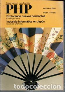 Coleccionismo de revistas y peri&oacute;dicos: PHP. Ideas para un mundo mejor. Octubre 1984
