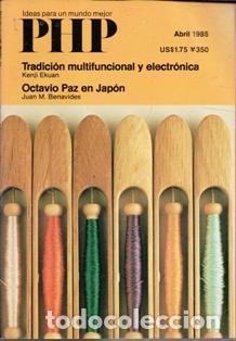 Coleccionismo de revistas y peri&oacute;dicos: PHP. Ideas para un mundo mejor. Abril 1985