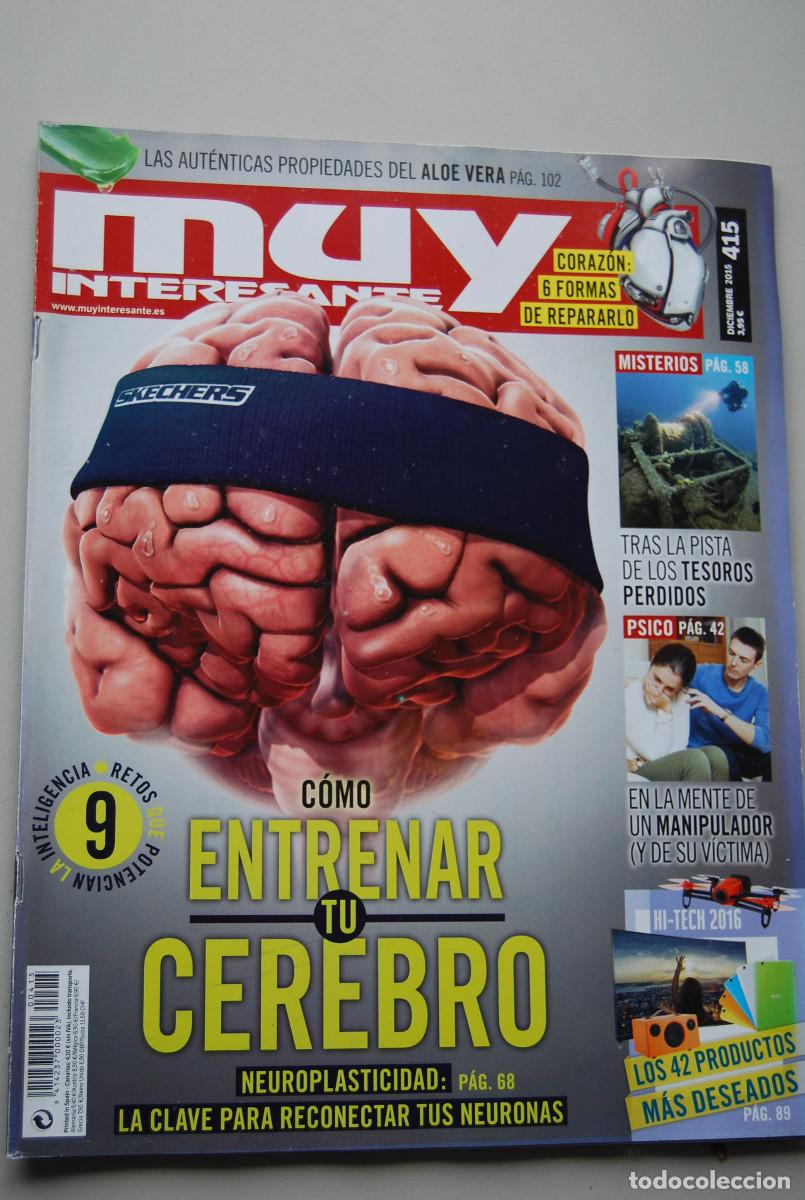 Sammeln von Zeitschriften und Zeitungen: MUY INTERESANTE.NUM.415- 2015 : ENTRENAR TU CEREBRO-TESOROS PERDIDOS-REPARAR EL CORAZ&Oacute;N