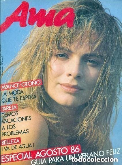 Colecionismo de Revistas e Jornais: ama n 639--agosto 1986-especial agosto 86 guia para un verano feliz-inma de santis- hogar, moda