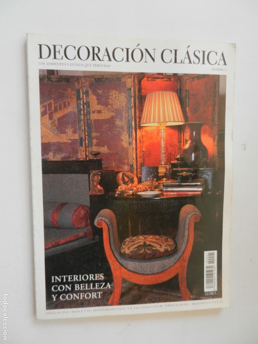 Collezionismo di Riviste e Giornali: DECORACI&Oacute;N CLASICA REVISTA N&ordm; 1 - INTERIORES CON BELLEZA Y CONFORT -1999