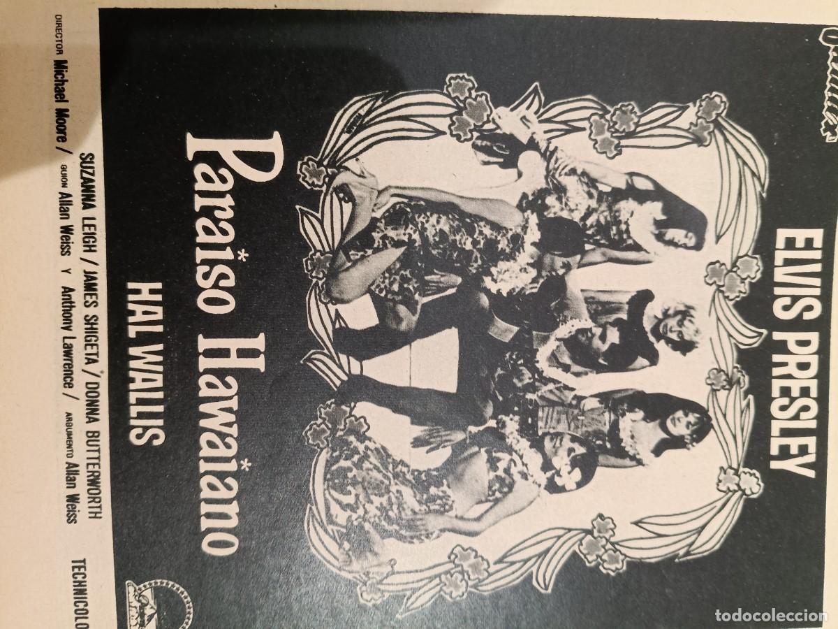 Collection Magazines and Newspapers: PUBLICIDAD. ANUNCIO DE DE PEL&Iacute;CULA DE ELVIS PRESLEY. EXTRA&Iacute;DO DE REVISTA TRIUNFO 1967