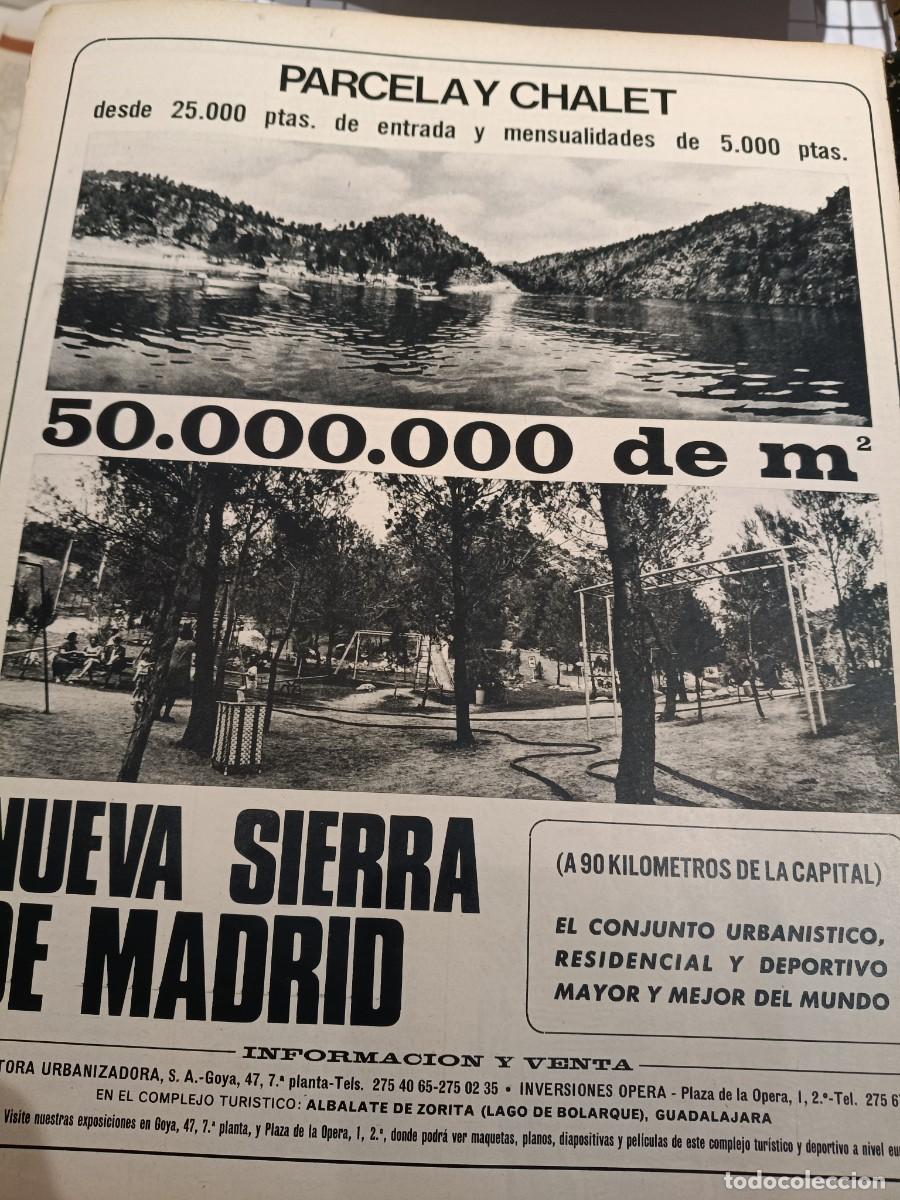 Sammeln von Zeitschriften und Zeitungen: PUBLICIDAD. ANUNCIO URBANIZACI&Oacute;N NUEVA SIERRA DE MADRID, ALBALATE DE ZORITA, GUADALAJARA. 1967