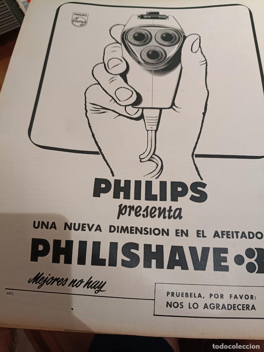 Coleccionismo de revistas y peri&oacute;dicos: PUBLICIDAD VINTAGE. ANUNCIO MAQUINA DE AFEITAR PHILISHAVE. 1967