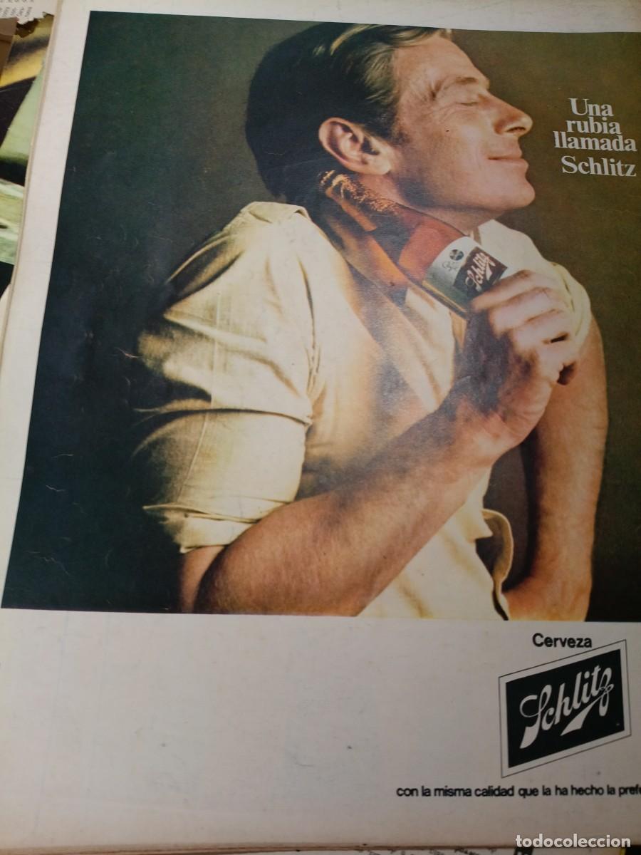 Collezionismo di Riviste e Giornali: PUBLICIDAD VINTAGE. ANUNCIO CERVEZA SCHLITZ. 26X34 CM. 1967