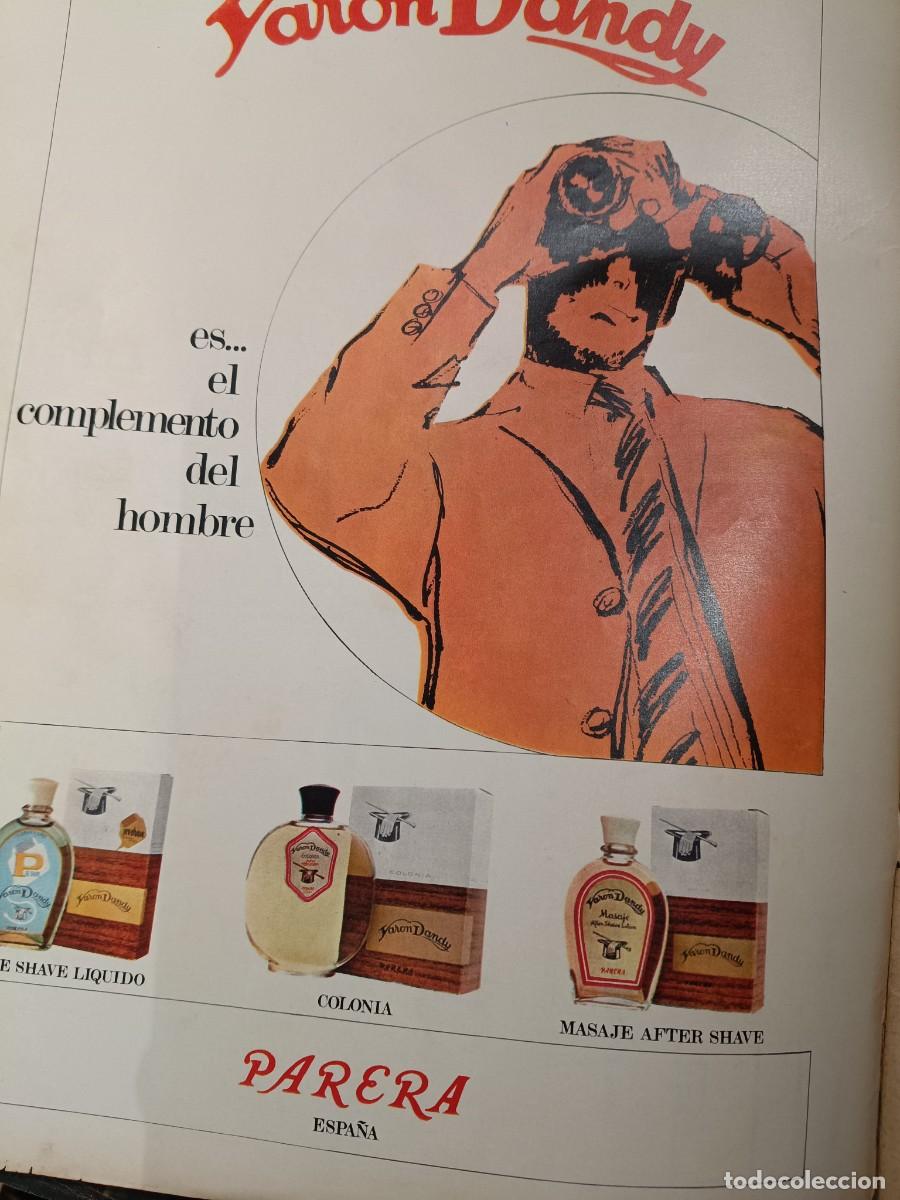 Collezionismo di Riviste e Giornali: PUBLICIDAD VINTAGE. ANUNCIO COLONIA Y AFTER SHAVE VAR&Oacute;N DANDY. 26X34 CM. 1967