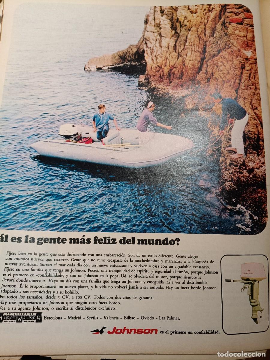 Sammeln von Zeitschriften und Zeitungen: PUBLICIDAD VINTAGE. ANUNCIO DE MOTORES FUERA BORDA JOHNSON. 26X34 CM. DE REVISTA 1967