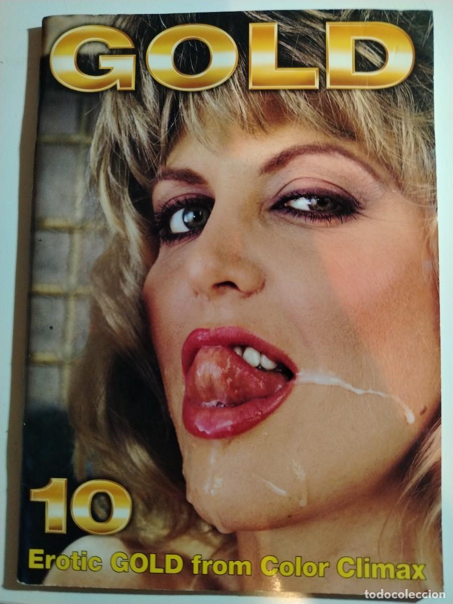 Coleccionismo de revistas y peri&oacute;dicos: GOLD 10 Erotic GOLD from Color Climax