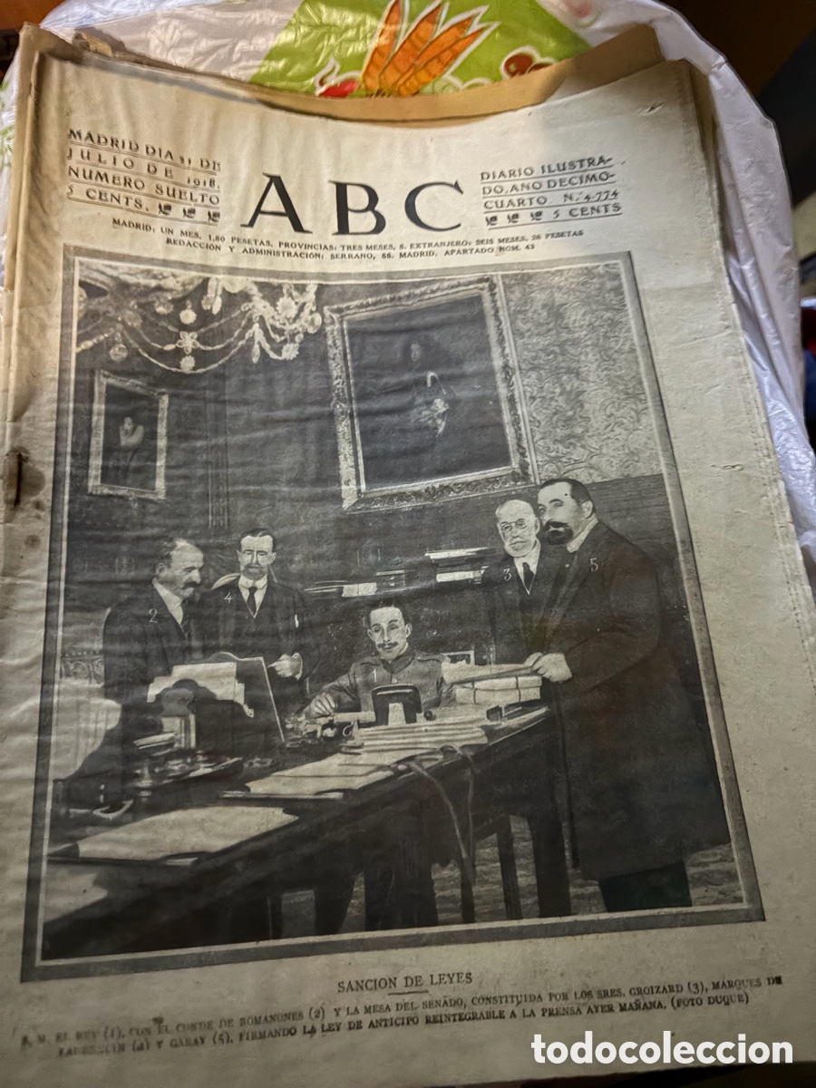 Colecionismo de Revistas e Jornais: Peri&oacute;dicos antiguos , ABC , y muchos m&aacute;s 1906.