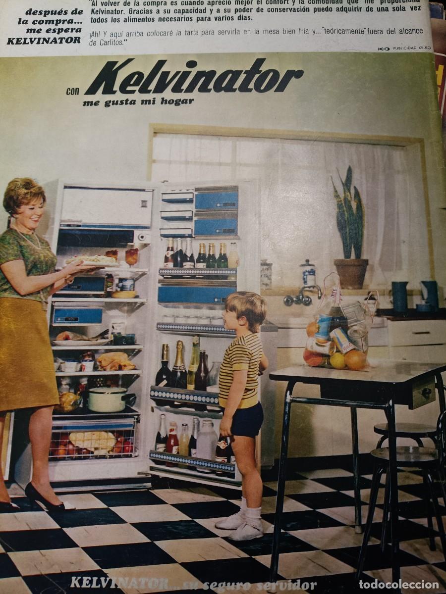 Coleccionismo de revistas y peri&oacute;dicos: PUBLICIDAD VINTAGE. ANUNCIO DE FRIGOR&Iacute;FICO KELVINATOR. 26X34 CM. DE REVISTA 1967