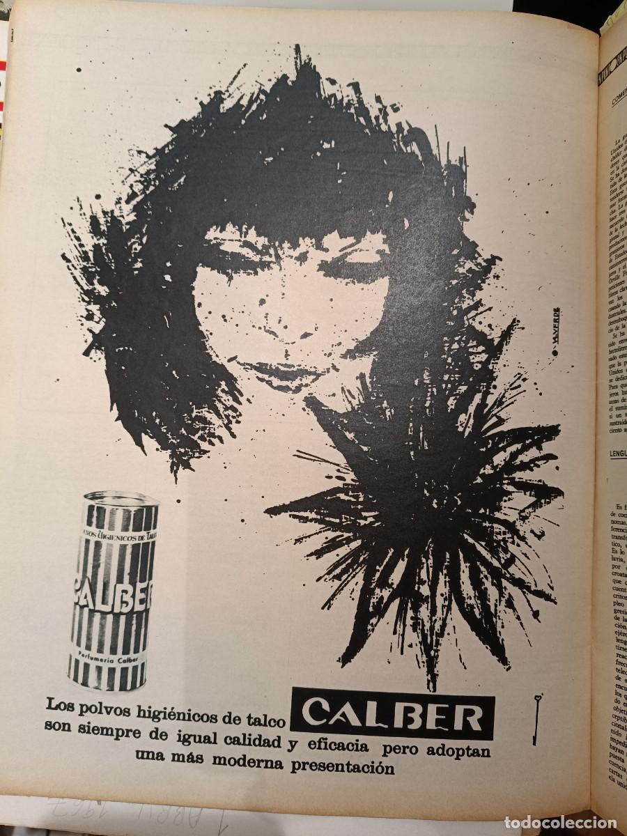 Coleccionismo de revistas y peri&oacute;dicos: PUBLICIDAD VINTAGE. ANUNCIO POLVOS DE TALCO CALBER. 26X34 CM. DE REVISTA 1967
