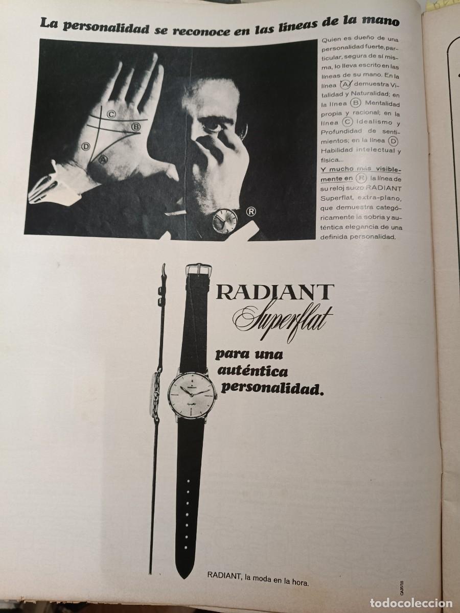 Coleccionismo de revistas y peri&oacute;dicos: PUBLICIDAD VINTAGE. ANUNCIO RELOJ RADIANT. 26X34 CM. DE REVISTA 1967