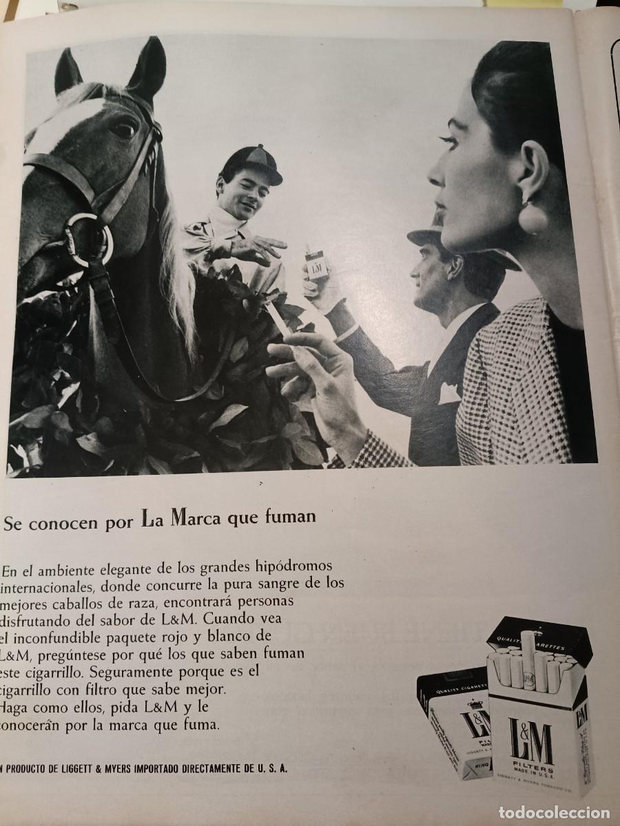 Collezionismo di Riviste e Giornali: PUBLICIDAD VINTAGE DE TABACO. ANUNCIO CIGARRILLOS L&M. 26X34 CM. DE REVISTA 1967
