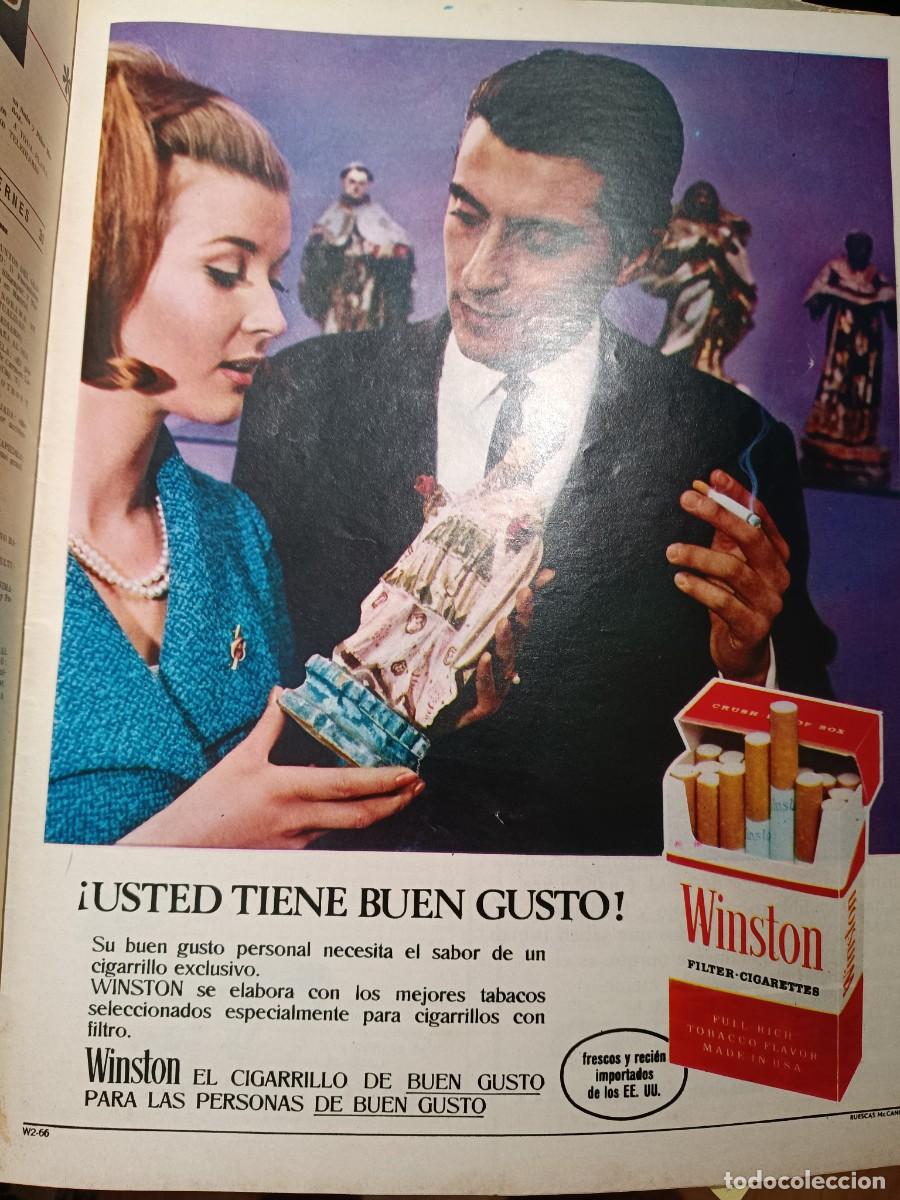 Collezionismo di Riviste e Giornali: PUBLICIDAD VINTAGE DE TABACO. ANUNCIO CIGARRILLOS WINSTON. 26X34 CM. DE REVISTA 1967
